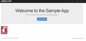 Ruby on Rails チュートリアル4,5章をやってみた。