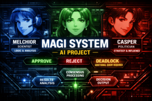 MAGI風・合議制AIをローカルLLMで作ってみた記録― Ollamaで3人格AIの意思決定プロセスを実装する